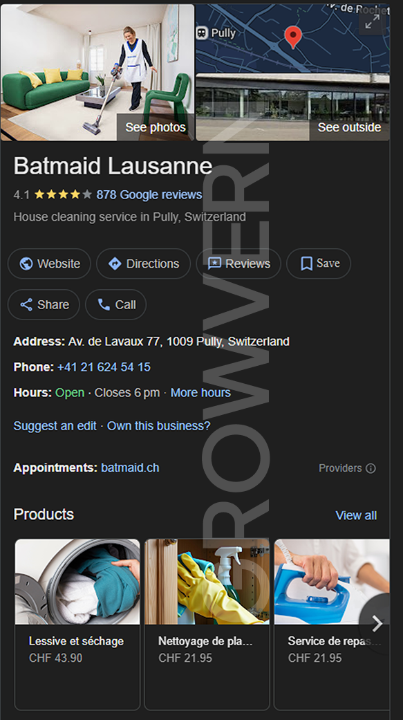 Ad dashboard